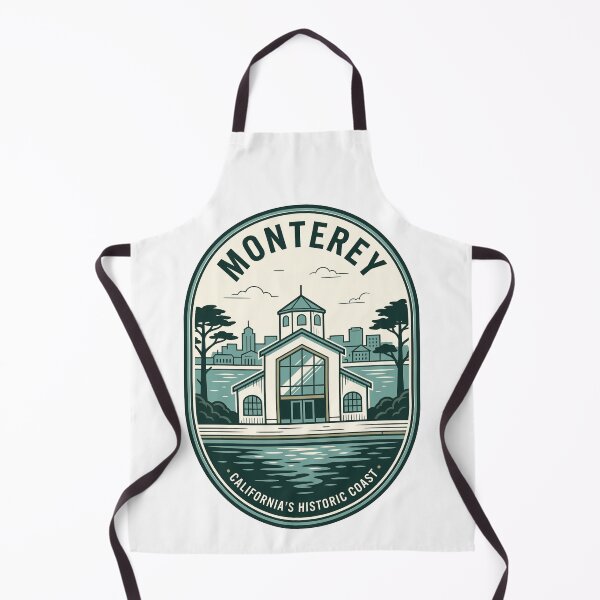 Item preview, Monterey California Historic Coast Vintage Travel Emblem designed and sold by k3rstman1.