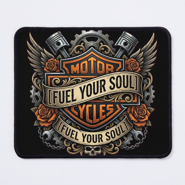 Item preview, Harley Davidson Fuel Your Soul Vintage American Road Art designed and sold by enzoade.