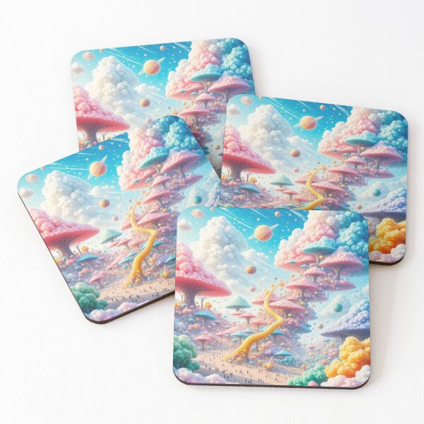 Item preview, A fantastic playground that rises endlessly into a cotton candy heaven full of children's imagination. designed and sold by FotoworldEdel.