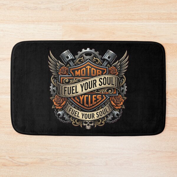 Item preview, Harley Davidson Fuel Your Soul Vintage American Road Art designed and sold by enzoade.