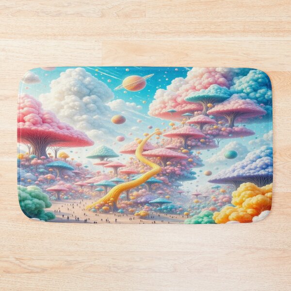Item preview, A fantastic playground that rises endlessly into a cotton candy heaven full of children's imagination. designed and sold by FotoworldEdel.