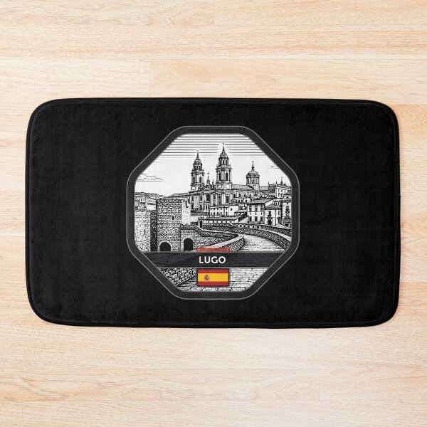 Item preview, Lugo Spain Linocut Style  designed and sold by Thistle-TShop.