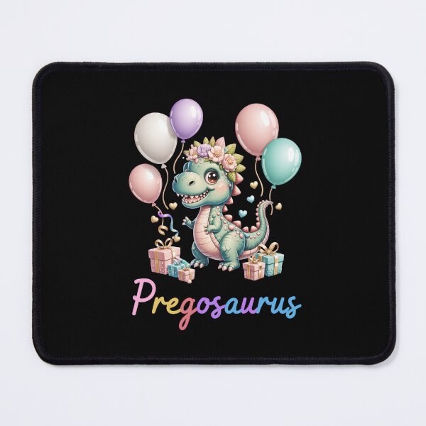 Item preview, Pregosaurus - Cute Retro Dinosaur Pregnancy Announcement designed and sold by DONT ASK CLUB.