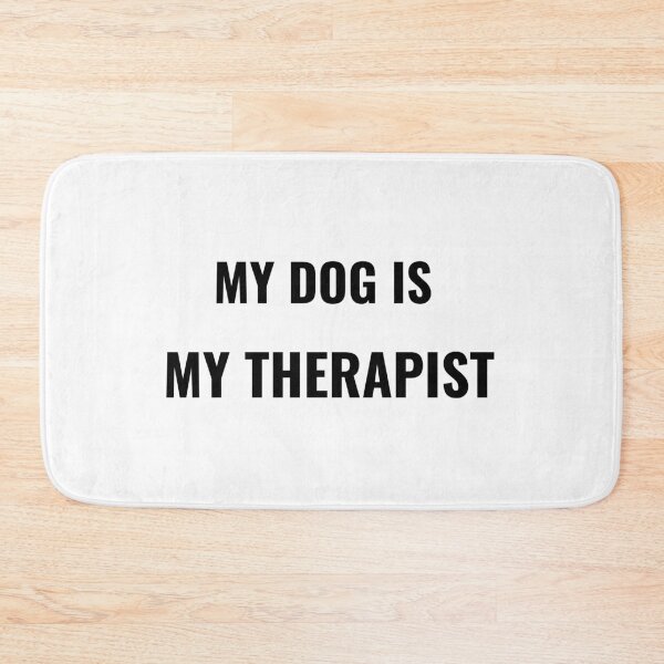 Item preview, My Dog Is My Therapist T-Shirt – Funny Pet Lover Tee | Uncle Jichuan designed and sold by Uncle-Jichuan.