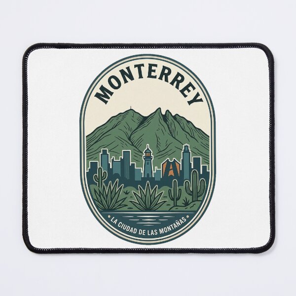 Item preview, Retro Monterrey Mexico Cerro de la Silla Skyline designed and sold by k3rstman1.