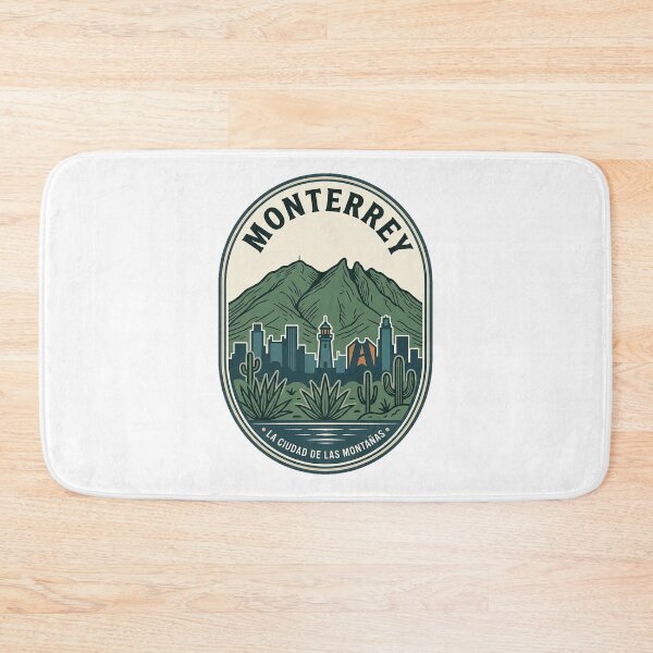 Item preview, Retro Monterrey Mexico Cerro de la Silla Skyline designed and sold by k3rstman1.