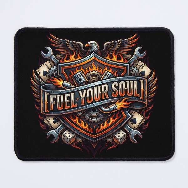 Item preview, Harley Davidson Fuel Your Soul Premium Rider Illustration designed and sold by enzoade.