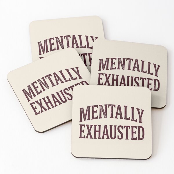 Item preview, Mentally Exhausted Dark Academia Student designed and sold by Amr Darwish Graphic designer.