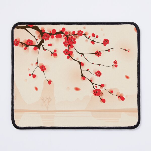 Item preview, Oriental Plum Blossoms in Bloom - 002 designed and sold by OriArtiste.