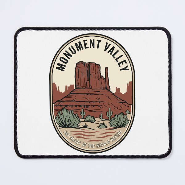 Item preview, Retro Monument Valley Navajo Nation Desert Badge designed and sold by k3rstman1.