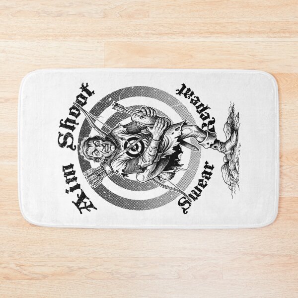 Item preview, Archery Aim Shoot Swear Repeat Funny Medieval Archer designed and sold by GrandeDuc.