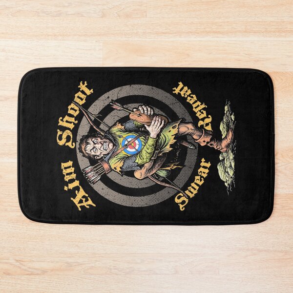 Item preview, Archery Aim Shoot Swear Repeat Funny Medieval Archer designed and sold by GrandeDuc.