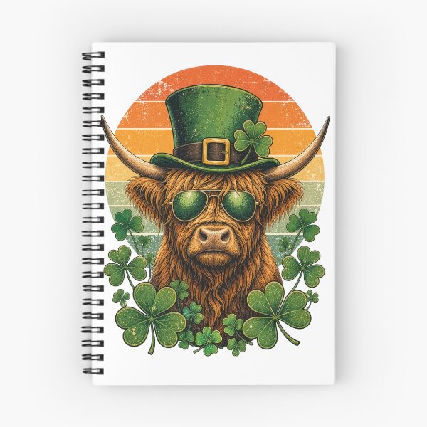 Item preview, cool highland cow St. Patrick’s Days designed and sold by ffkj09.