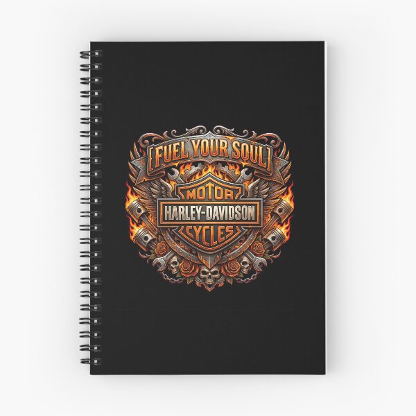 Item preview, Harley Davidson Fuel Your Soul Ride Forever Biker Design designed and sold by enzoade.