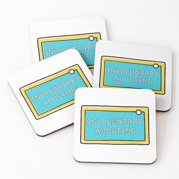 Item preview, Involuntary Adulting. designed and sold by Creative jiffy.