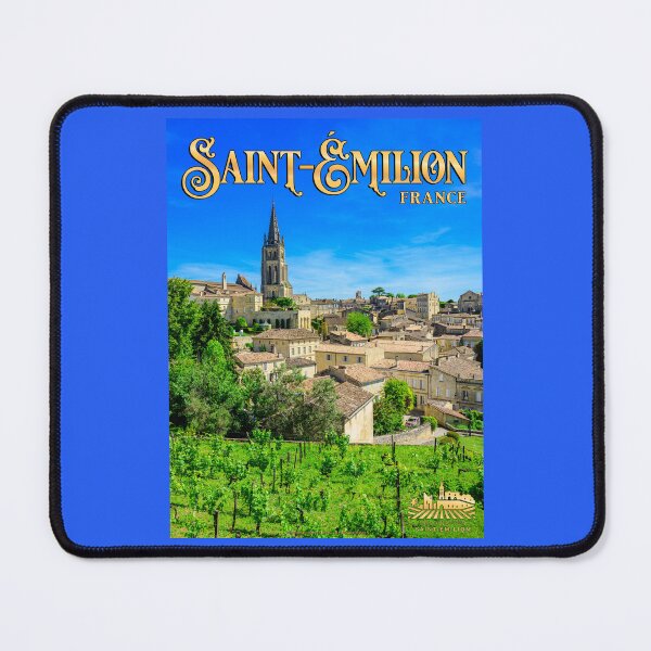 Item preview, Saint-Émilion Nouveau Travel Poster designed and sold by travelwitheric.