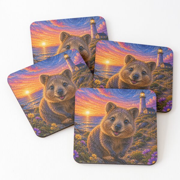 Item preview, A squirrel standing near the building in the beautiful setting sun designed and sold by artsimplepage.