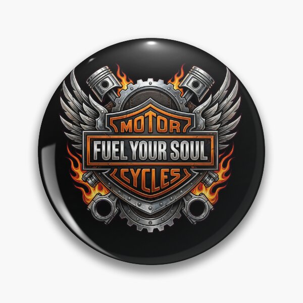 Item preview, Harley Davidson Fuel Your Soul Dark Custom Bike Artwork designed and sold by enzoade.