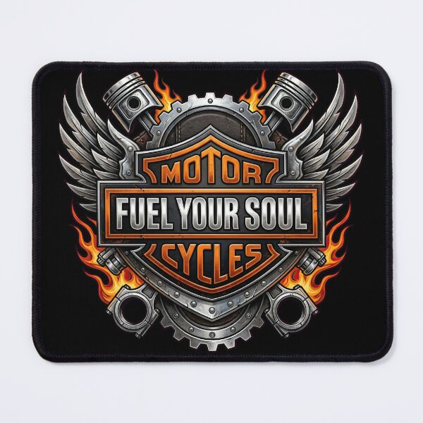 Item preview, Harley Davidson Fuel Your Soul Dark Custom Bike Artwork designed and sold by enzoade.