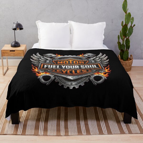 Item preview, Harley Davidson Fuel Your Soul Dark Custom Bike Artwork designed and sold by enzoade.
