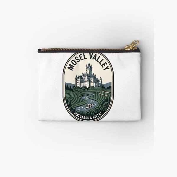 Item preview, Vintage Mosel Valley Germany River Castle Vineyards designed and sold by k3rstman1.