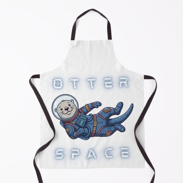 Item preview, Otter Space Astronaut Space Saying Art designed and sold by Shirt-Otakus.