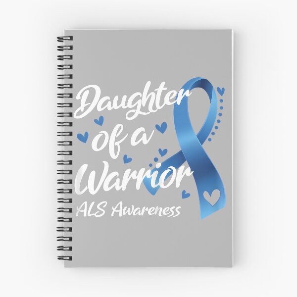 Item preview, ALS Awareness Month Daughter of A Warrior Fighter Mom Dad designed and sold by KathieFaugh.