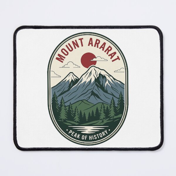 Item preview, Vintage Mount Ararat Peak of History Badge designed and sold by k3rstman1.
