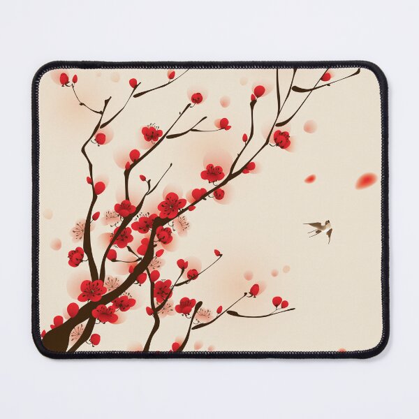 Item preview, Oriental Plum Blossoms in Bloom - 005 designed and sold by OriArtiste.