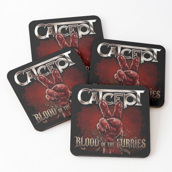 Item preview, Blood of the Furries - Catcept Metal Dark Aesthetic designed and sold by SpainDesign77.