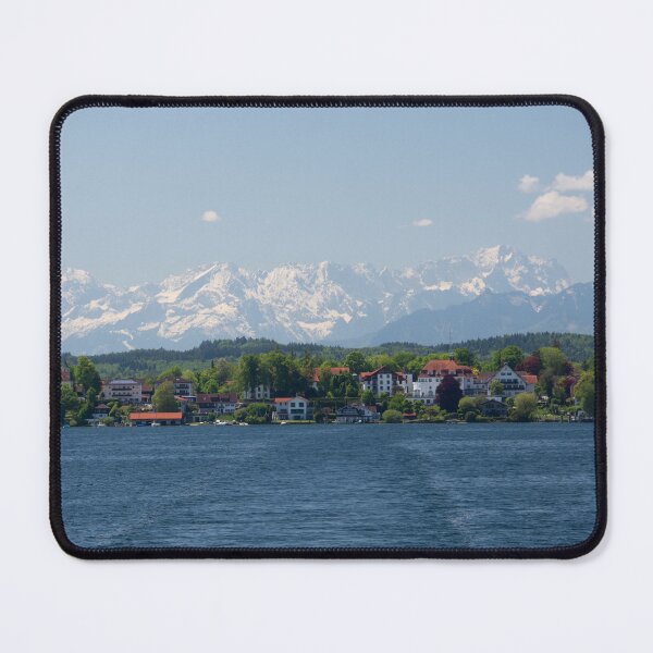 Item preview, Seeshaupt on Starnberg Lake with the German Alps designed and sold by Kasia Design.