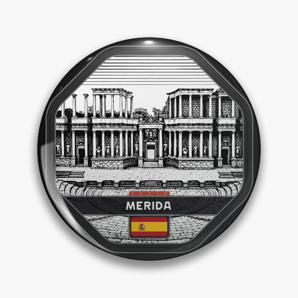 Item preview, Merida Spain Linocut Style  designed and sold by Thistle-TShop.