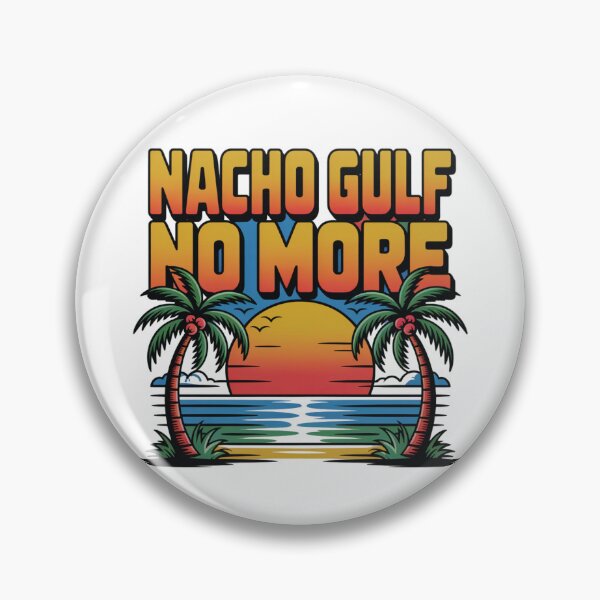 Item preview, Nacho Gulf No More Vintage T-Shirt Retro Tropical Sunset Tee designed and sold by MerchlyMike.