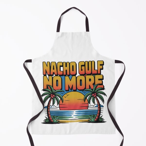 Item preview, Nacho Gulf No More Vintage T-Shirt Retro Tropical Sunset Tee designed and sold by MerchlyMike.
