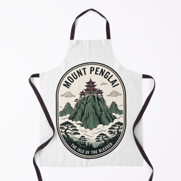 Item preview, Vintage Mount Penglai Isle Of The Blessed Pagoda designed and sold by k3rstman1.