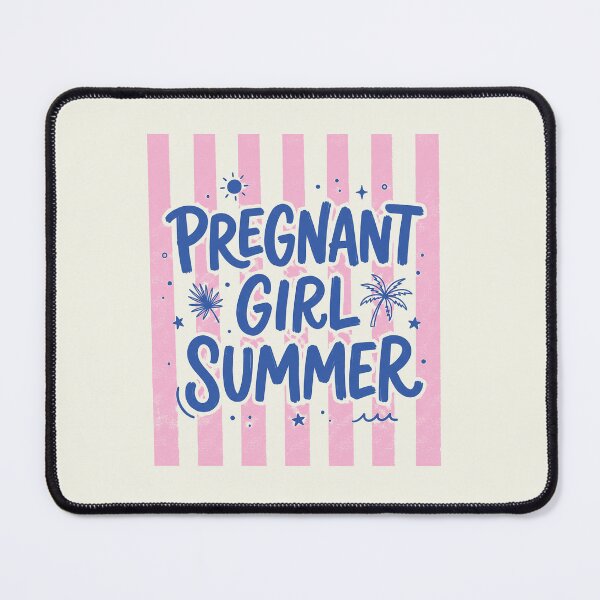 Item preview, Pregnant Girl Summer Retro Typography Mom To Be designed and sold by AdyKurniawan.
