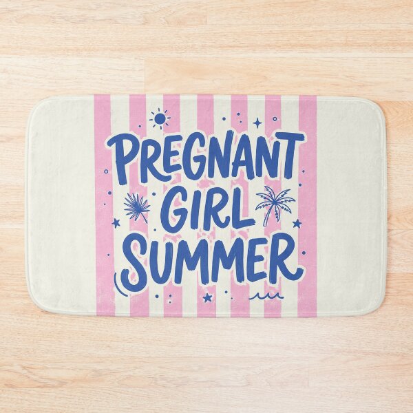 Item preview, Pregnant Girl Summer Retro Typography Mom To Be designed and sold by AdyKurniawan.