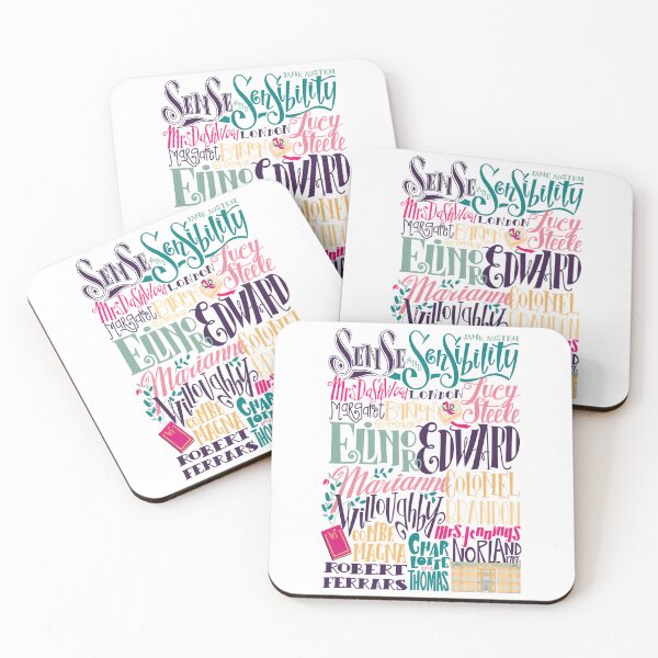 Item preview, Sense and Sensibility Word Art designed and sold by Lbeck1869.