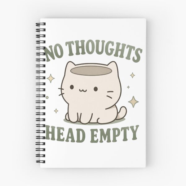Item preview, No Thoughts Head Empty Funny Meme Shirt designed and sold by kaream1308.