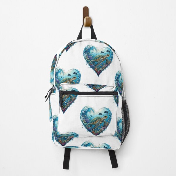 Item preview, Majestic sea turtle World Oceans Day designed and sold by ffkj09.