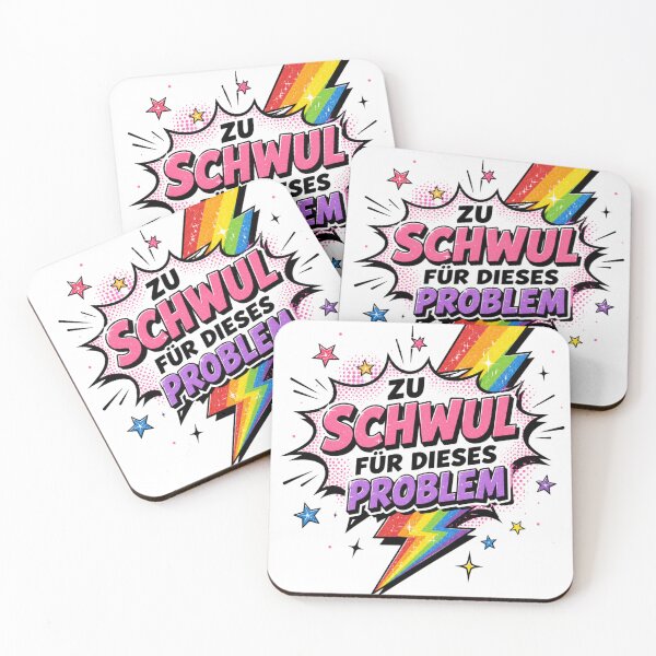 Item preview, Too Gay For This Problem – Funny LGBTQ Pride Design designed and sold by FrenchieFever.