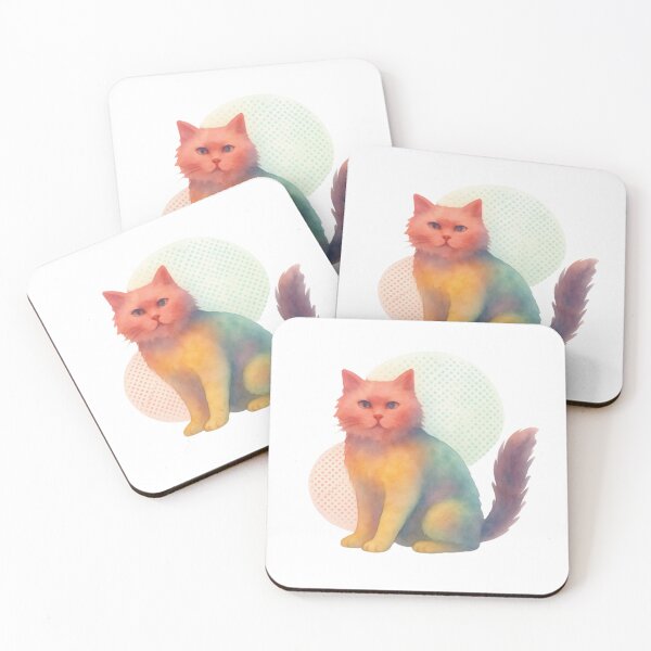 Item preview, Cat Halftones designed and sold by SwerdloffGood.