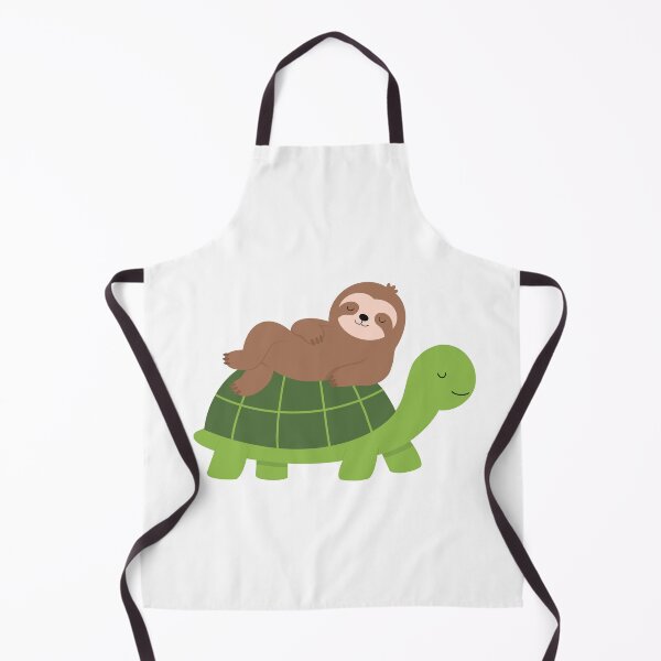 Item preview, Cute Sloth Riding a Turtle designed and sold by OlhaDreamArt.