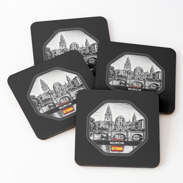 Item preview, Murcia Spain Linocut Style  designed and sold by Thistle-TShop.