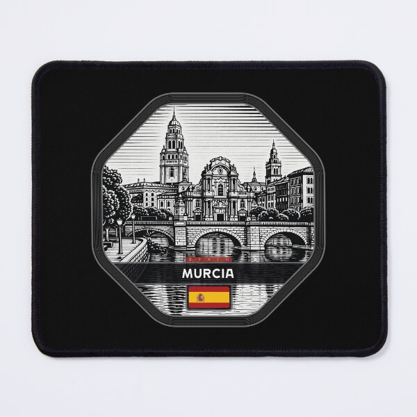 Item preview, Murcia Spain Linocut Style  designed and sold by Thistle-TShop.