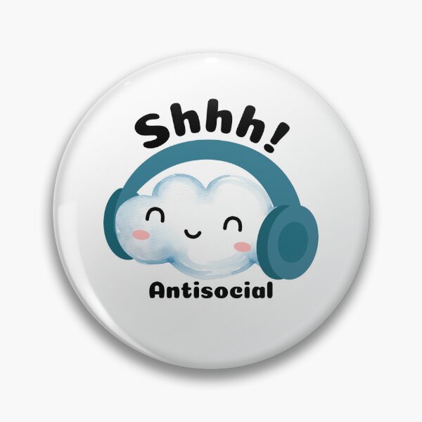 Item preview, Little Cloud is Antisocial designed and sold by Wrybird.