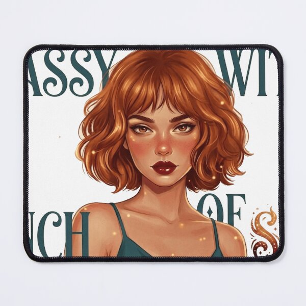 Item preview, Classy with a pinch of Sass Blushy Pop Art designed and sold by JC Riche.