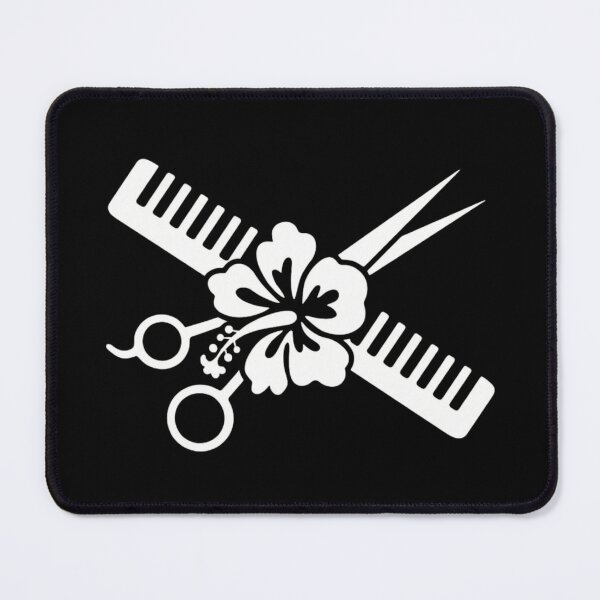 Item preview, Tropical Hair Stylist Barber Scissors Comb Hibiscus Flower Design designed and sold by haitrieuic96.
