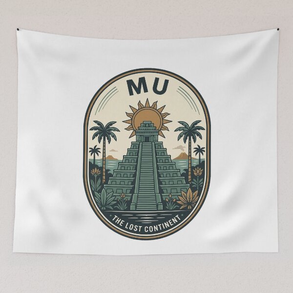 Item preview, Mu The Lost Continent Ancient Civilization Badge designed and sold by k3rstman1.