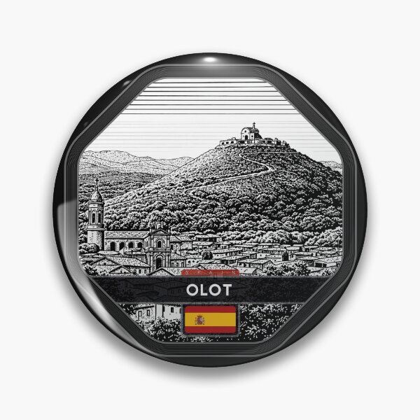 Item preview, Olot Spain Linocut Style  designed and sold by Thistle-TShop.